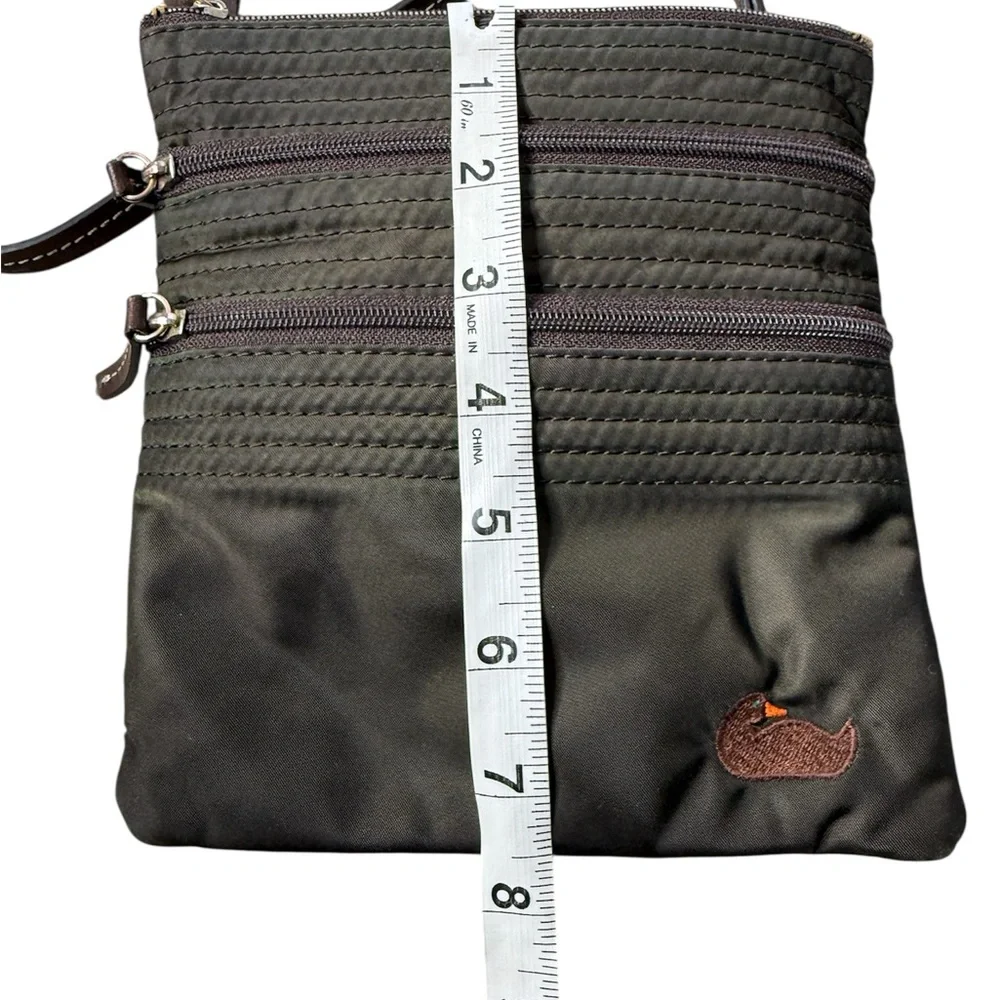 Dooney & Bourke Green  Crossbody‎ Nylon Handbag Excellent Condition